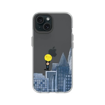 iPhone 15 Clear 透明 - 幾米 Jimmy Liao - 月亮忘記了-城市