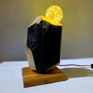 【C.L Studio】設計款 檜木燈 藝術燈飾 夜燈 桌燈 實木燈