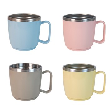 韓國 LILFANT 不鏽鋼兒童水杯210ml(4色可選)