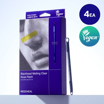MEDIHEAL Blackhead Melting Clear Nose Patch 4P