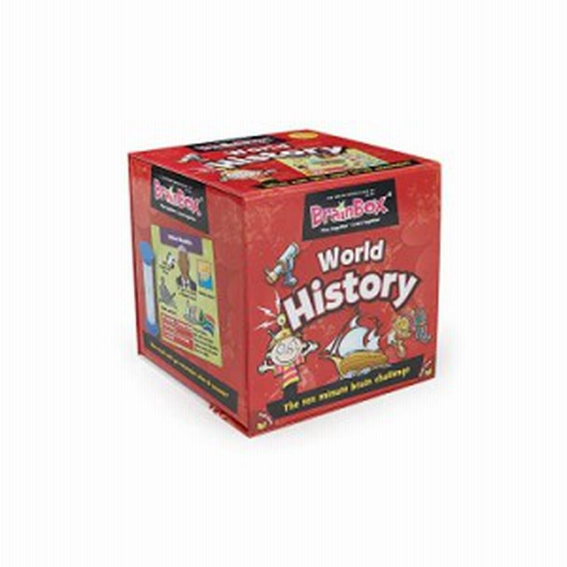 Green Board Games ブレインボックス 英語 カードゲーム 世界の歴史編 90017-