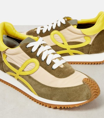 Loewe Flow Runner 2.0 suede sneakers