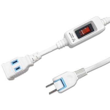 【NDr.AV】2M旗艦型2插 延長中繼線(PB-202-2)