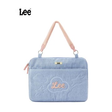 (免運)Lee新款撞色電腦包上班手提包格紋設計餅干包防摔休閑15寸筆記本