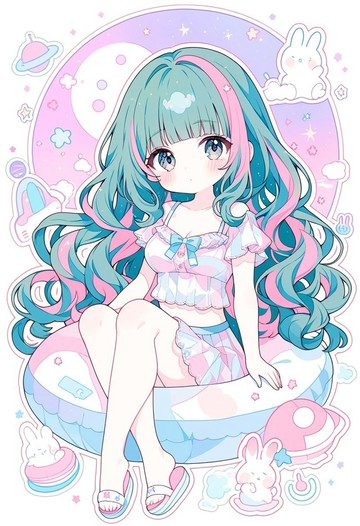 ねこのこ 2026 Summer Collection 陽和貼紙 dreamypool