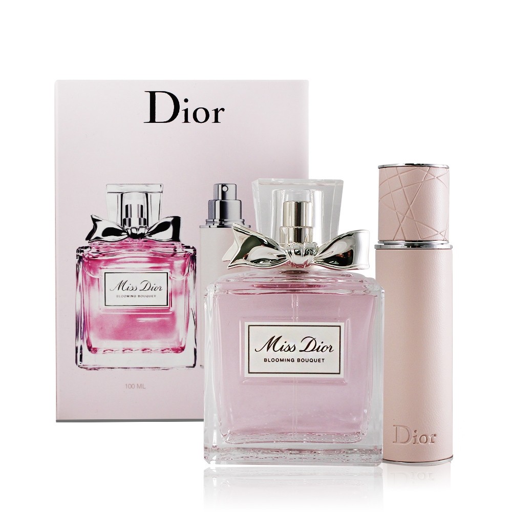 Dior 迪奧Miss Dior 花漾女性淡香水禮盒(100ml+10ml) 附隨身香水瓶SP嚴