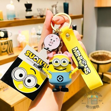 現貨 禮物 🍌正版授權卡通 生肖 小小兵 MINIONS 小黃人 鑰匙扣 神偷奶爸 公仔 汽車鑰匙鏈圈 情侶 鑰匙圈