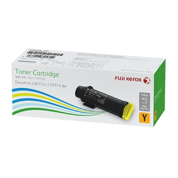 滿額現折180★【原廠公司貨】富士軟片 FUJIFILM 原廠高容量黃色碳粉匣 CT202613 (6K) 適用 DP CP315dw/CM315z