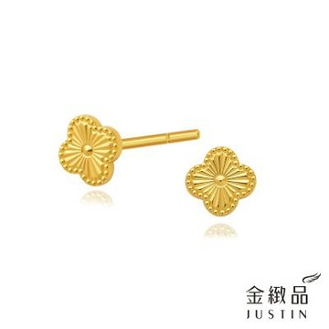 金緻品 黃金耳環 光芒之幸 0.23錢 5G工藝