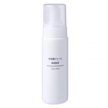 MUJI Foaming Facial Cleanser for Sensitive Skin 200ml