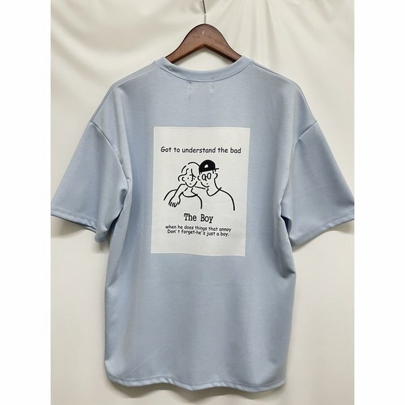 Tシャツ メンズ おしゃれ イラストtシャツ Boy エモtシャツ 韓国ファッション ストリートファッション メンズファッション レディースファッション 通販 Lineポイント最大0 5 Get Lineショッピング