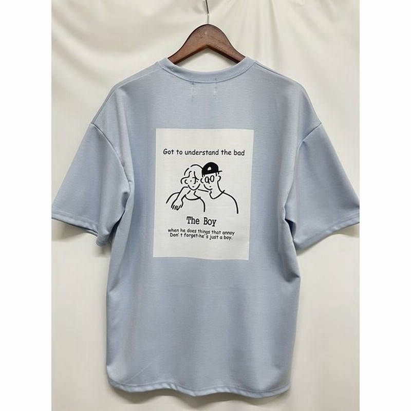 Tシャツ メンズ おしゃれ イラストtシャツ Boy エモtシャツ 韓国ファッション ストリートファッション メンズファッション レディースファッション 通販 Lineポイント最大1 0 Get Lineショッピング