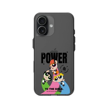iPhone 17 Clear (相機按鈕) 酷墨灰 - The Powerpuff Girls 飛天小女警 - 女孩的力量