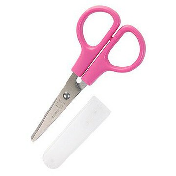 【角落文房】SDI 0857D 4-3/4" 兒童迷你剪刀 附保護蓋*(顏色隨機出貨)