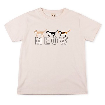 【斑貴妃】Meow Meow Meow  短T/女上衣/男T恤/T-Shirt