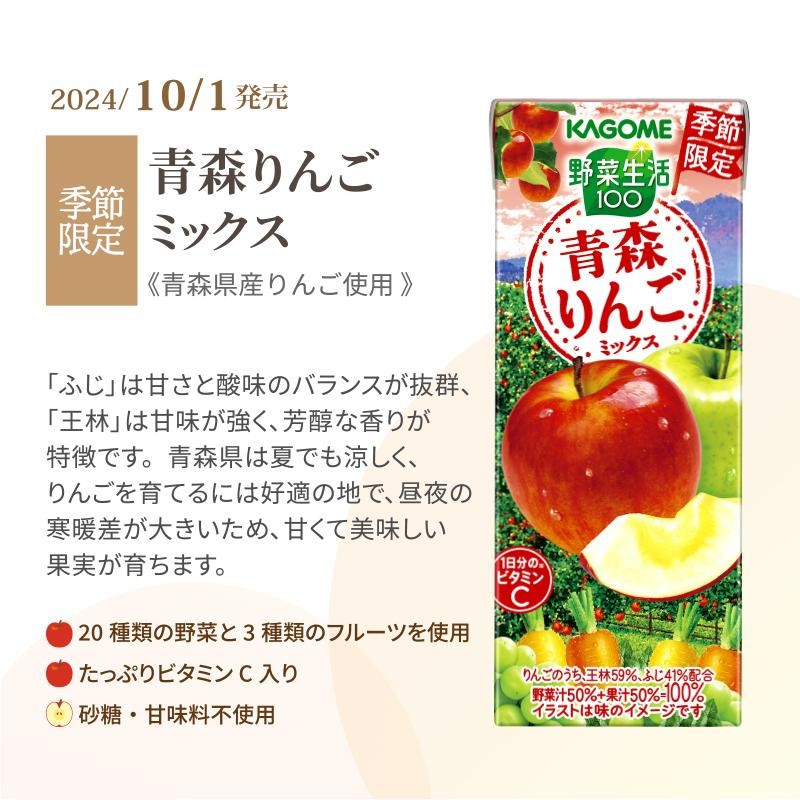 季節限定 カゴメ 野菜一日これ一本 冬野菜Mix 200ml 1ケース(24