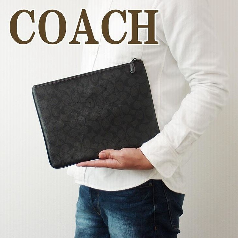 コーチ　クラッチバック COACH セカンドバッグクラッチバッグメンズ