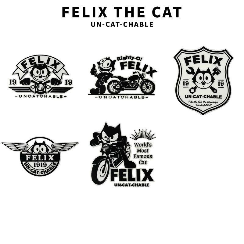 フィリックス FELIX デコステッカー ヘッドライト Righty-O サイン ウィング ウィンク 転写ステッカー キャット UCC 猫  キャラクター アメリカ アメカジ | LINEブランドカタログ