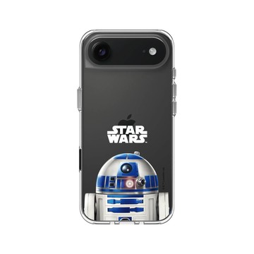 iPhone Air Clear Case（相機按鈕） 透明 - 迪士尼-星際大戰 Star Wars - R2-D2-復古系列