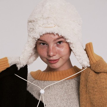 毛毛帽 護耳飛行員帽