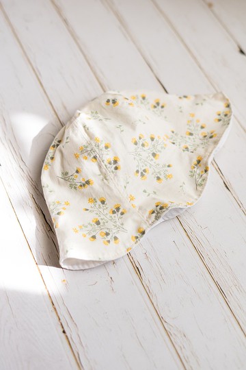 夏日甘菊 手作寶寶漁夫帽