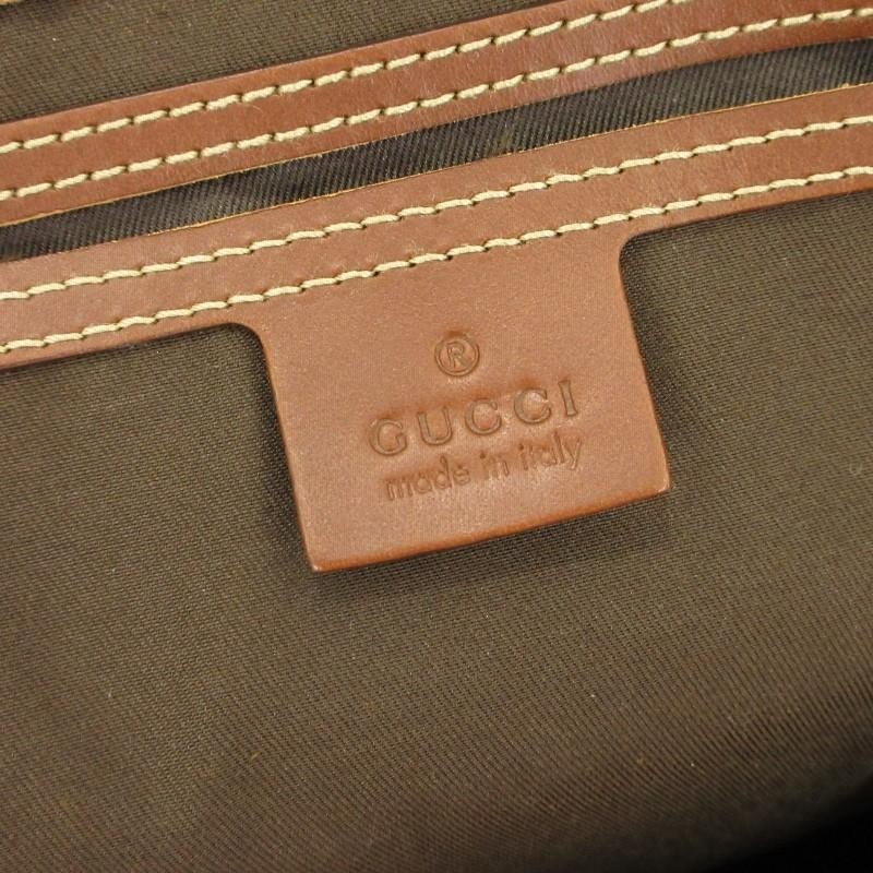 美品 GUCCI グッチ ボストンバッグ 189688 GG柄 モノグラム ストライプ