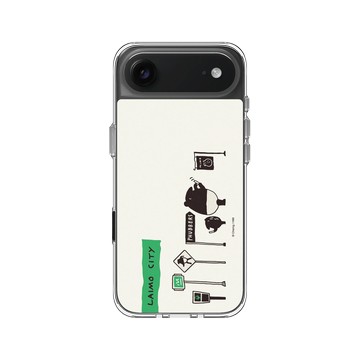 iPhone Air Clear Case（相機按鈕） 透明 - 馬來貘 Laimo - 找路