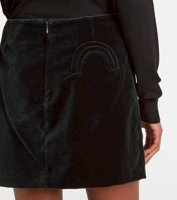 Blazé Milano Jealousy cotton velvet miniskirt