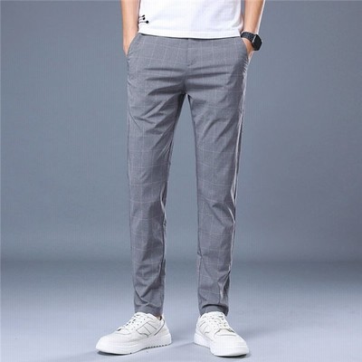 チノパン メンズ スリムパンツ カジュアルパンツ チェック柄パンツ ボトムス パンツ 紳士 ズボン チェック柄 美脚 小尻 春夏 通販 Lineポイント最大get Lineショッピング
