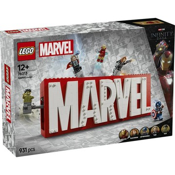 2580【台中翔智積木】LEGO 樂高 超級英雄 Super Heroes 系列 76313 漫威人偶標誌盒