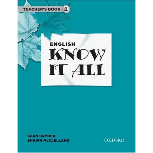 English Know it All 1: Teacher's Book