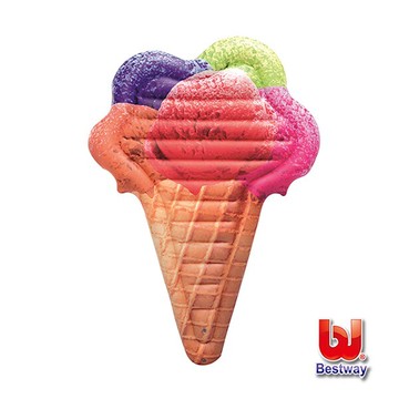 bestway繽紛甜筒冰淇淋充氣浮排 43183