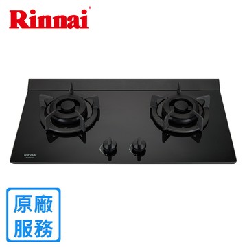 Rinnai 【(全國安裝)】RB-M2600G 檯面式極炎玻璃雙口爐