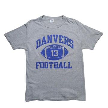 80s Champion 美國製 Danvers football雪花tee