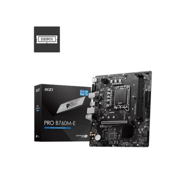 微星 MSI PRO B760M-E INTEL 主機板