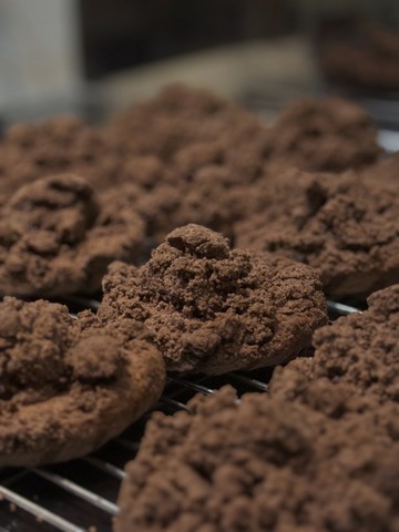 英式司康/scone | 巧克力控 | 榛果可可脆粒花捲、可可英式經典