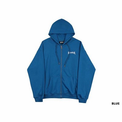 SUPPLIER サプライヤー ジップフーディ M-XLサイズ ロゴ グラフィック 