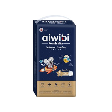 【蝦皮直營】Aiwibi 愛薇彼 夜用甄柔瞬吸褲型紙尿褲(M-XXL) 拉拉褲 尿布 泡泡腰 柔軟透氣 減壓防勒