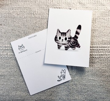 短腿波波 明信片