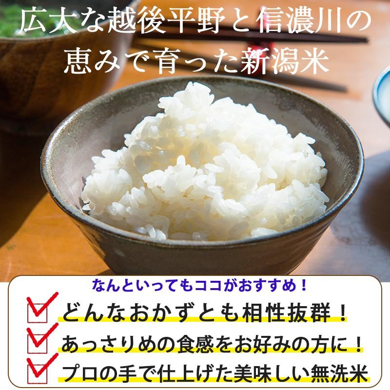 お米 2kg 無洗米 いなほんぽ米 条件付送料無料 新潟産コシヒカリ  ギフト 内祝い