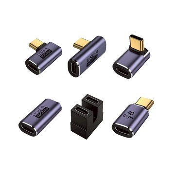【ibits】MDD Type-C USB4.0 40Gb高速傳輸轉接頭 鍍金轉頭 合金外殼 100W快充 8K視訊投影