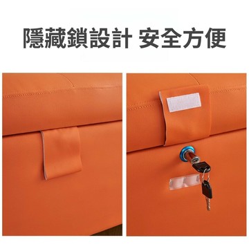 【免運】儲物沙發凳 收納箱 隱藏鎖收納沙發 長條儲物箱 換鞋凳