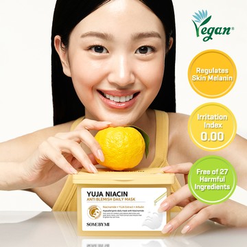 SOME BY MI Yuja Niacin Anti Blemish Daily Mask 30 Sheets