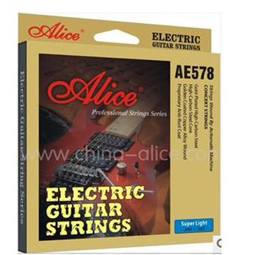 小叮噹的店 Alice AE578-SL 高檔 電吉他弦 super light 09-42
