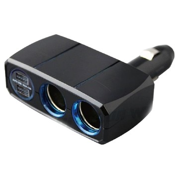 Kashimura 可調式電源插座+2USB 合計4.8A 支援高速充電  2孔  1個