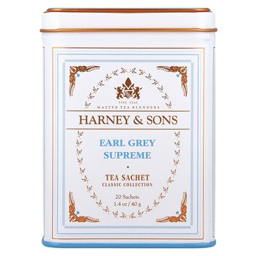 Harney & Sons, 經典系列，高級格雷伯爵茶，20 包，1.4 盎司（40 克）