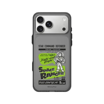 iPhone 17 Pro Max Clear (相機按鈕) 酷墨灰 - 迪士尼-玩具總動員 Toy Story - 巴斯光年-美式風格