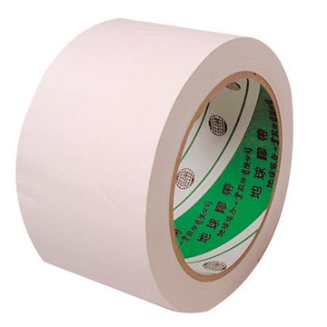 地球大管芯布紋PVC包裝膠帶/110/白/48mmx27M/6捲/束