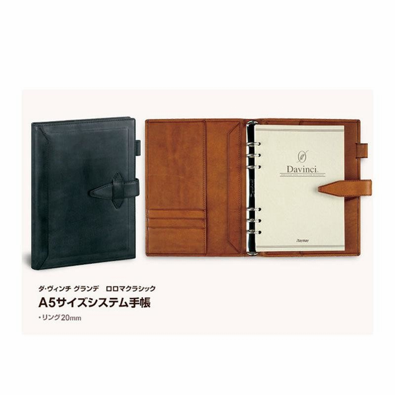 レイメイ藤井 ダ・ヴィンチ A5サイズシステム手帳 にくい DSA3010B 