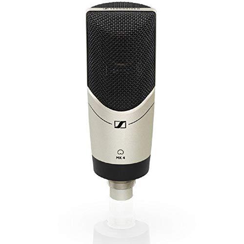 Large-Diaphragm, Side-Address Microphone with 24-Carat-Gold-Plated Diaphragm, ME by Sennheiser 並行輸入品